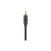 Câble RCA coaxiale M/M 2m Noir/Or F3Y096bf