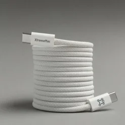 Câble USB C 2M blanc magnetique 60W