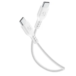 Câble USB C/USB C - Blanc