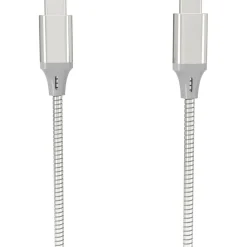 Câble USB C/USB C Métal - Gris