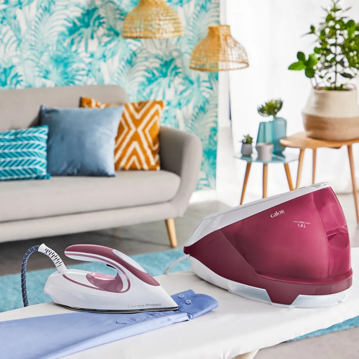 Centrale vapeur Express Protect Powerful SV9201 - Violet