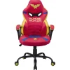 Chaise gaming Wonder Woman , fauteuil gamer Rouge taille S/M