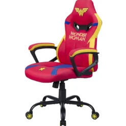 Chaise gaming Wonder Woman , fauteuil gamer Rouge taille S/M
