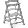 Chaise haute Alpha + B gris