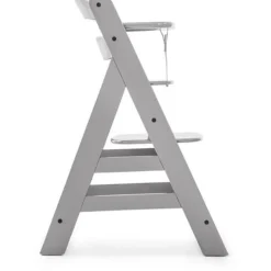 Chaise haute Alpha + B gris