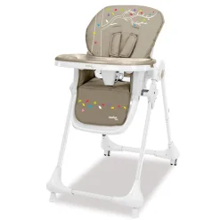 Chaise haute avec roues Tree