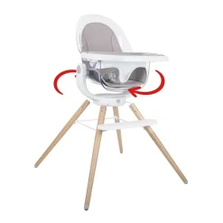 Chaise Haute en bois Adria