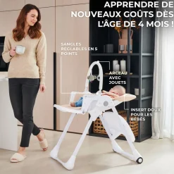 Chaise haute 2en1 TUMMIE