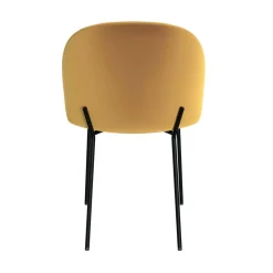 Chaise Karl en velours (lot de 2)