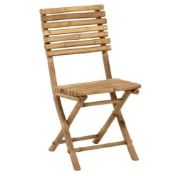 Chaise Pliable Design Bambou 98cm Naturel