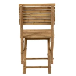 Chaise Pliable Design Bambou 98cm Naturel
