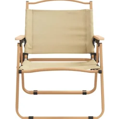 Chaises de camping lot de 2 Beige 54x43x59 cm Tissu Oxford