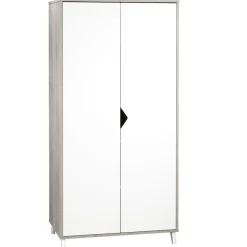 Chambre bébé complète évolutive SCANDI, coloris gris