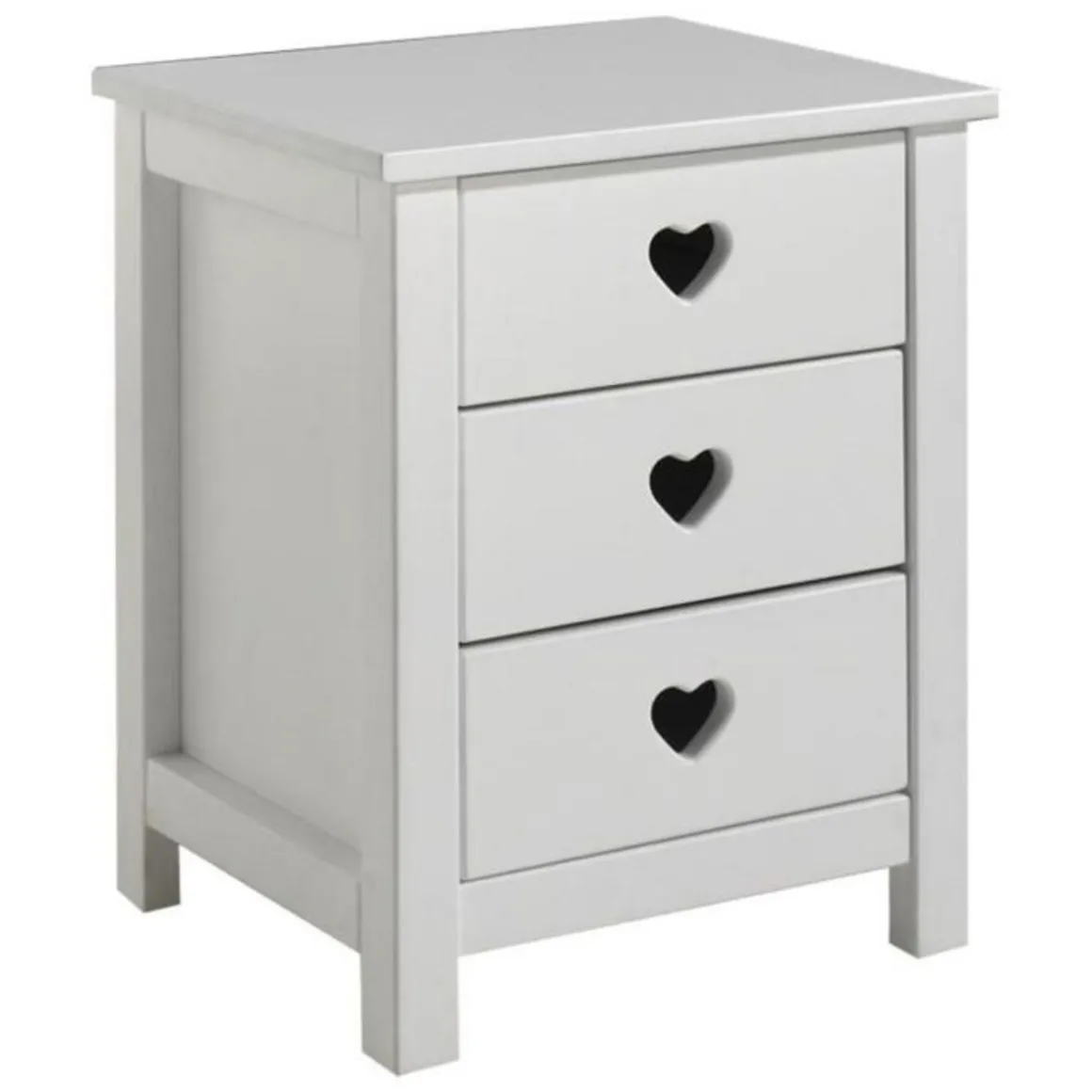 Chambre Complète Enfant 5P Amori II Blanc