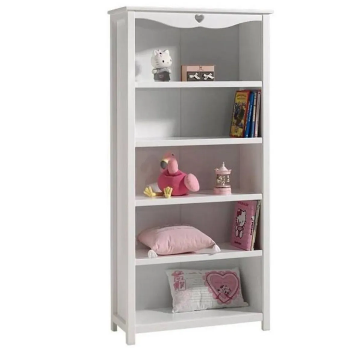 Chambre Complète Enfant 5P Amori II Blanc