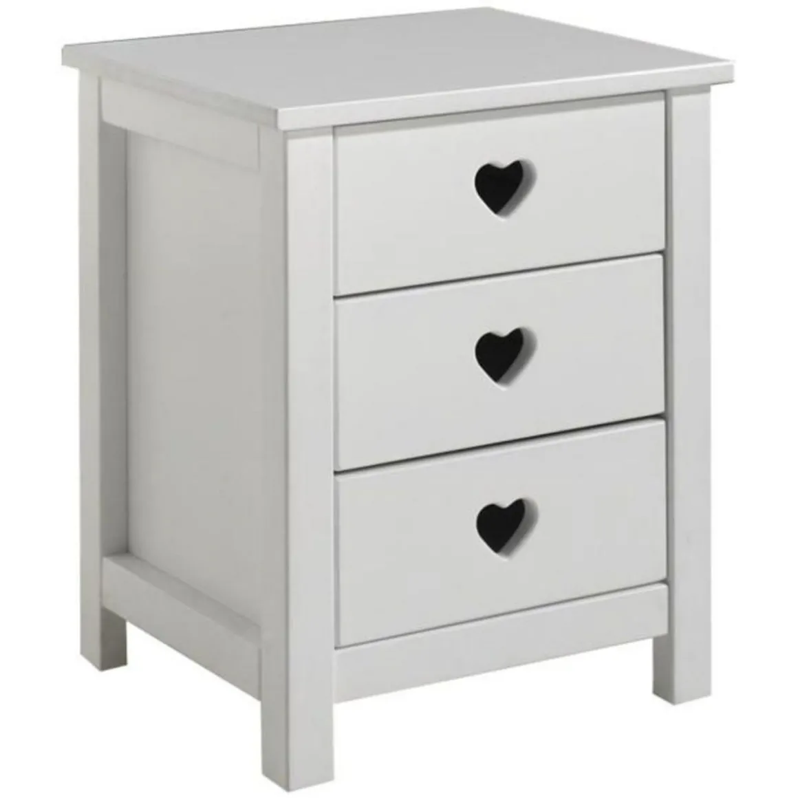 Chambre Complète Enfant 5P Amori Blanc