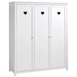 Chambre Complète Enfant 5P Amori Blanc