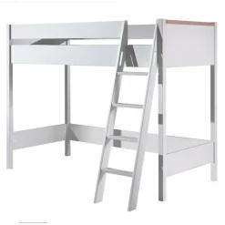 Chambre Complète Enfant 4P London 90x200cm Blanc