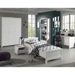 Chambre Complète Enfant 5P Erik Blanc