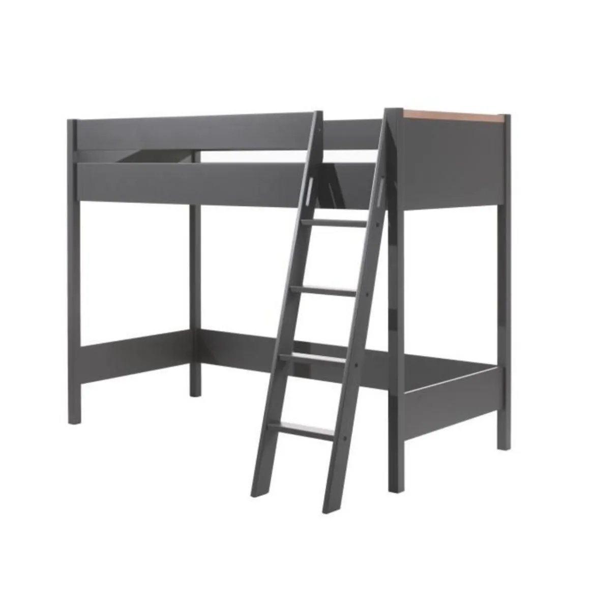 Chambre Complète Enfant 4P London 90x200cm Anthracite