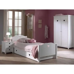 Chambre Complète 5P Amori II Blanc