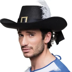 Chapeau de Mousquetaire - Ruban Noir