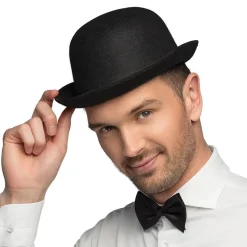 Chapeau Melon Noir - Adultes