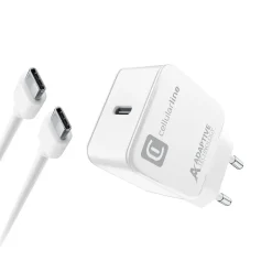 Charge maison USB C pour Samsung 15W - Blanc