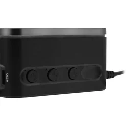 Chargeur allume-cigare 7 en 1 prises USB-C noir