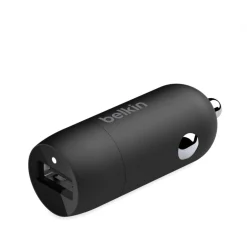 Chargeur allume-cigare 18W USB-A noir