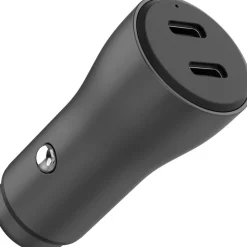 Chargeur allume-cigare 60W 2xUSB-C