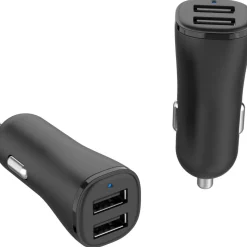 Chargeur allume-cigare 2x USB-A 24W