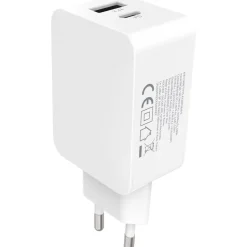 Chargeur maison USB A/ UBS C - Blanc