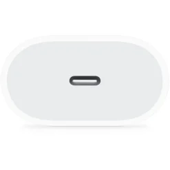 Chargeur secteur /USB-C pour iPhone, iPad, iPod - Blanc