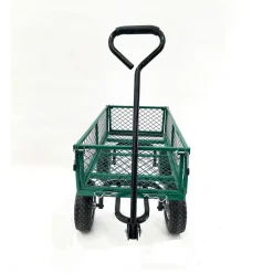 Chariot remorque grillagé de jardin WERKA PRO 65l