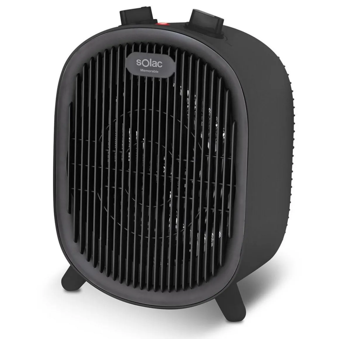 Chauffage soufflant 2000w noir - memorable