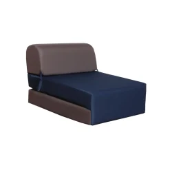 Chauffeuse 1 place tissu bicolore DUETTO