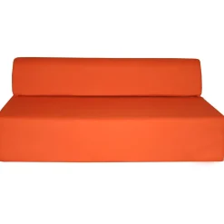 Chauffeuse convertible 1 place en tissu uni CHAPI