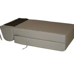 Chauffeuse convertible 1 place en tissu uni CHAPI