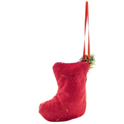 Chaussette de Noël à suspendre 8 x 10 cm