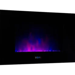 Cheminée électrique 2000w avec télécommande - volcano