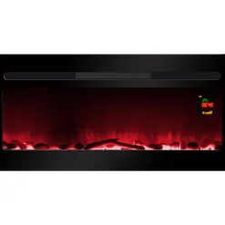 Cheminée électrique 2000w avec télécommande - 242
