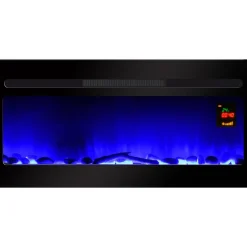 Cheminée électrique 2000w avec télécommande - 242