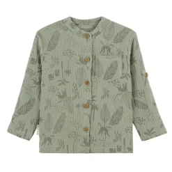 Chemise bébé en gaze de coton Gao