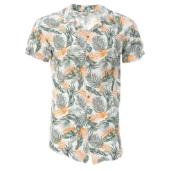 Chemise Blanche/e à Motifs Homme RMS26 Tropic