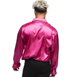 Chemise Disco Rose - Adulte - XL