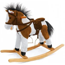 Cheval à bascule LATEK marron foncé