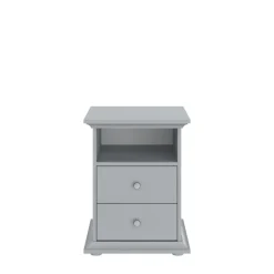 Chevet 1 niche 2 tiroirs L45cm NESRINE