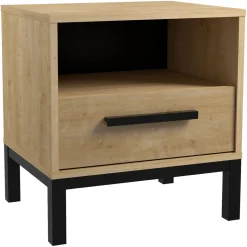 Chevet 1 tiroir esprit industriel L44cm DOWNTOWN