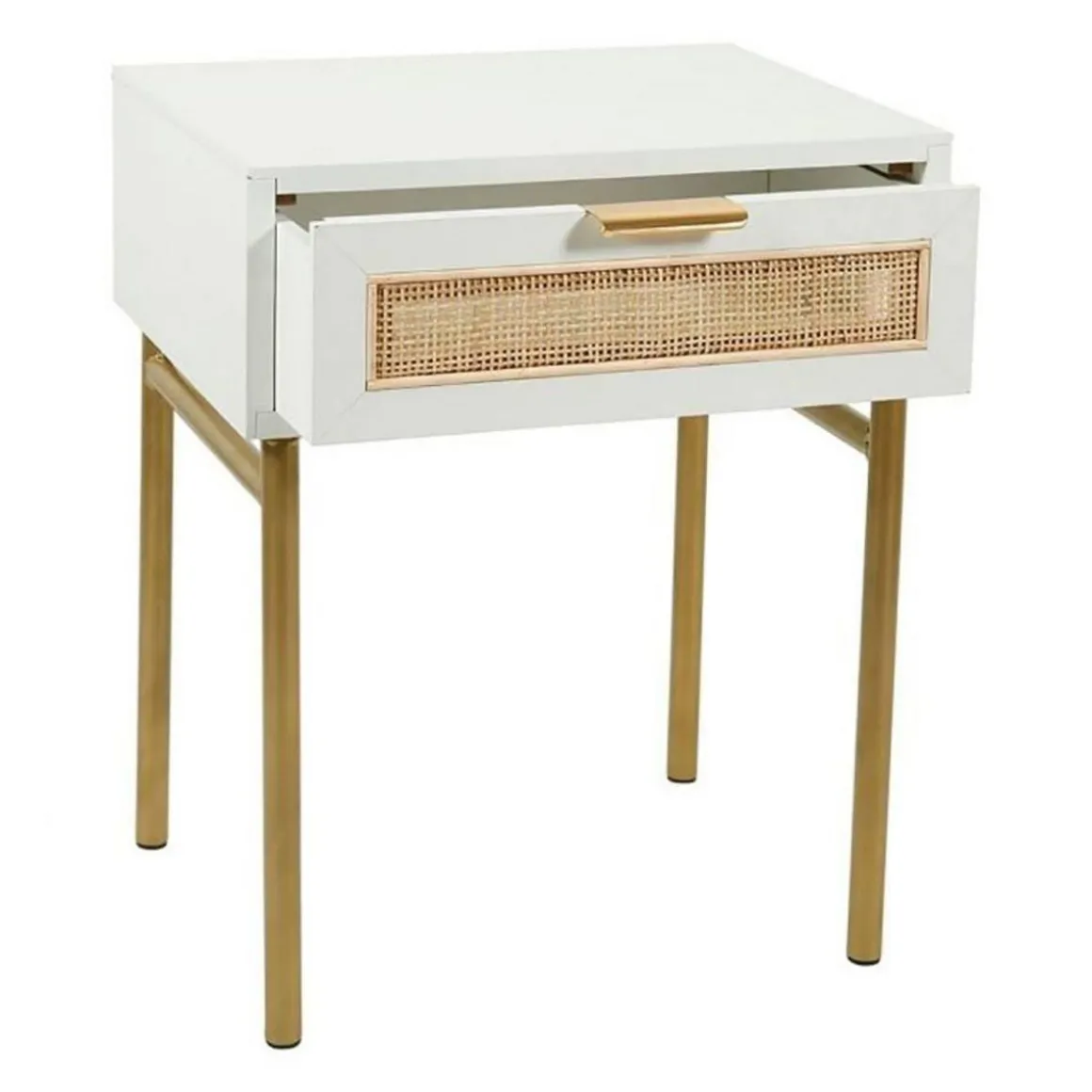 Chevet bois Elsa blanc